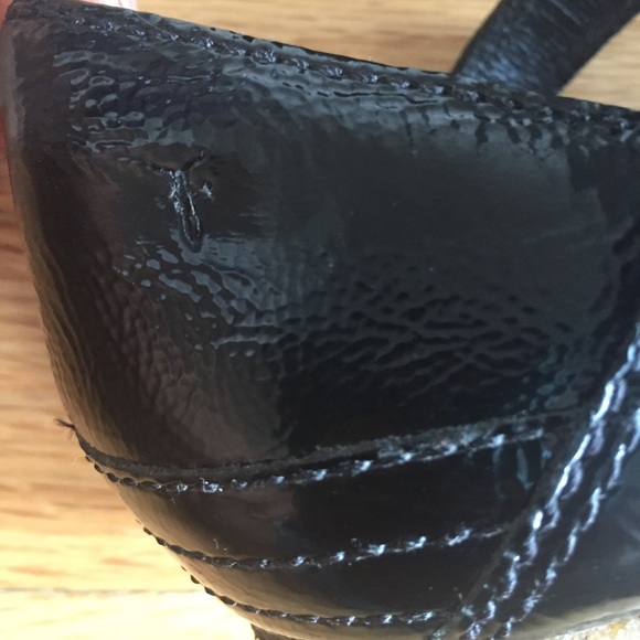 Frye Emma Patent Leather Ankle Strap Sandal sz9 - Picture 6 of 8